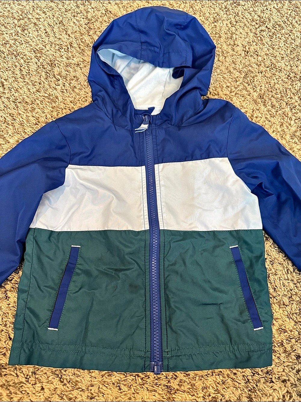 Cat & Jack Baby & Toddler Boys' Colorblock Windbreaker Boys 2T